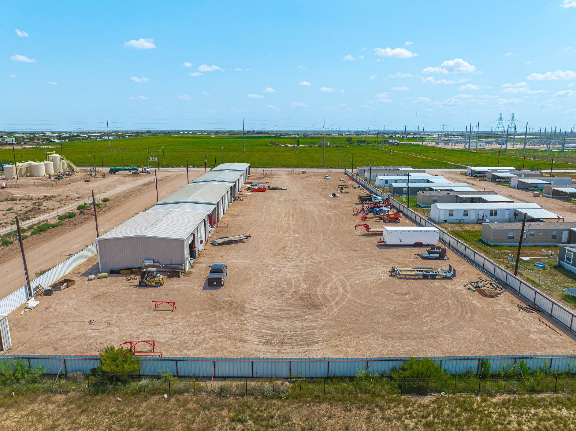 Gated flex-industrial property